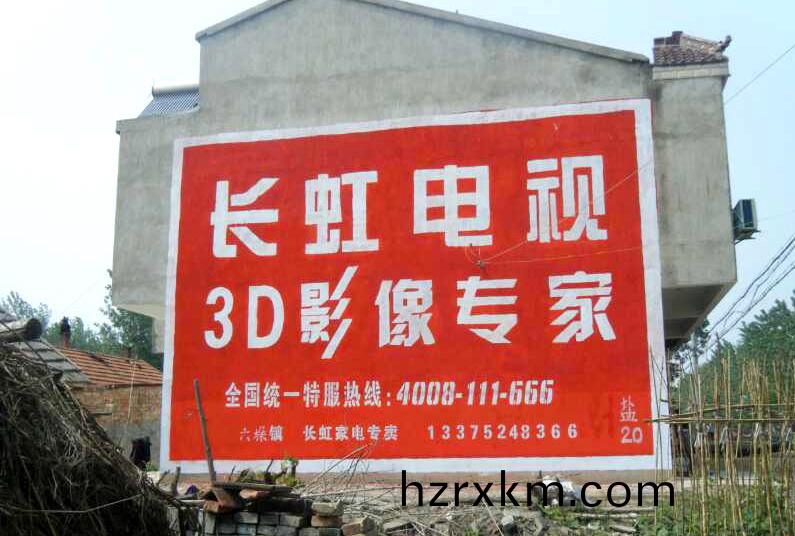 淛江(jiang)牆體廣告公司案例